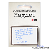 Ya Cunt - Magnet in packaging