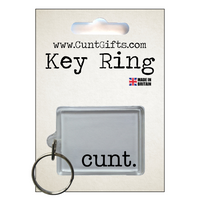 cunt. - Key Ring in Packaging nl